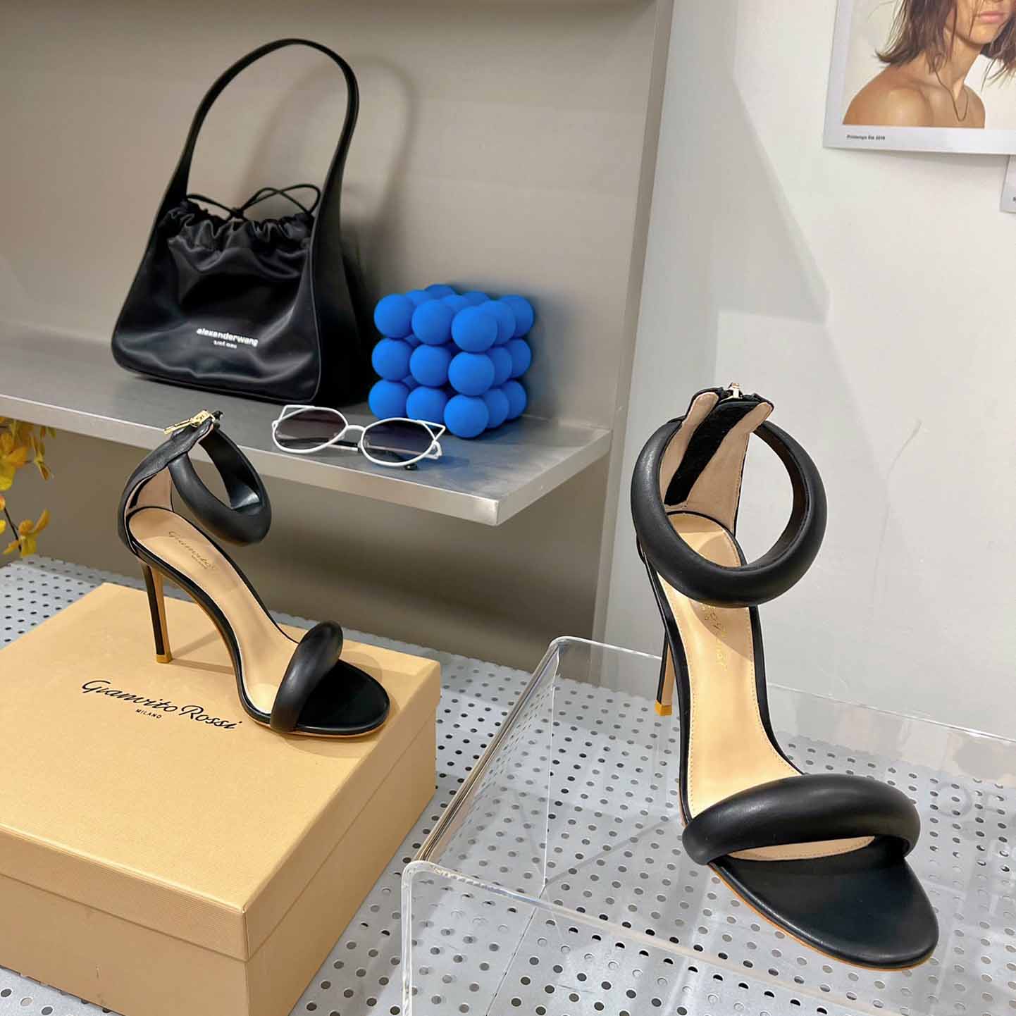 Gianvito Rossi Leather Bijoux Sandals - PerfectKickZ