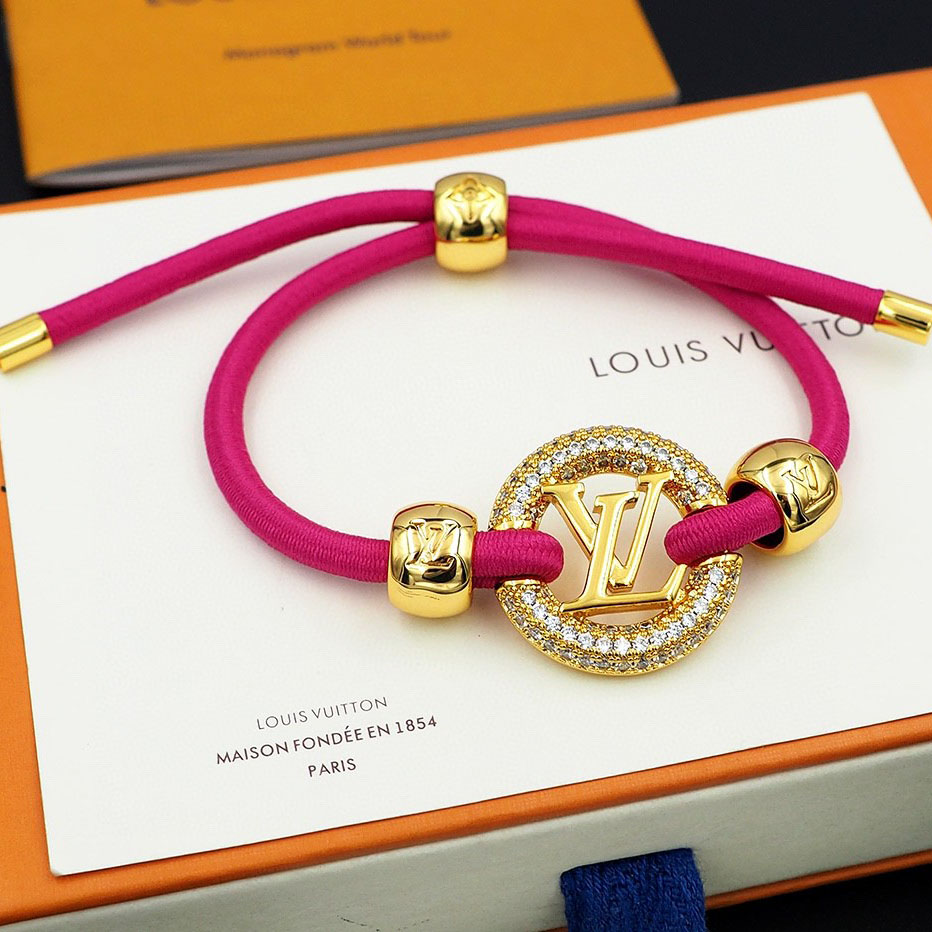 Louis Vuitton Louise By Night Bracelet   M8229 - PerfectKickZ
