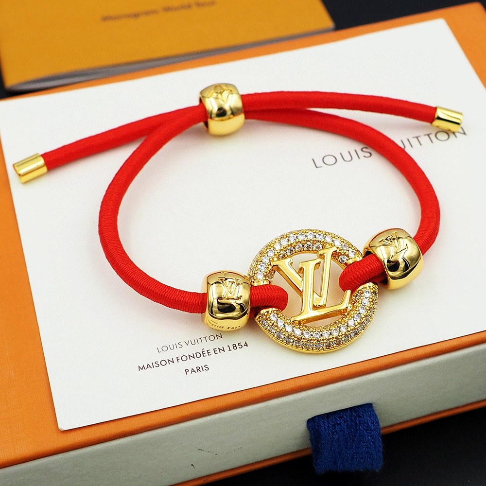 Louis Vuitton Louise By Night Bracelet   M8229 - PerfectKickZ