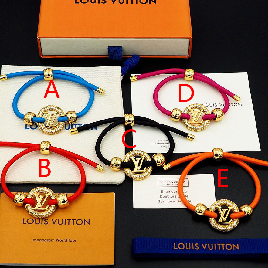 Louis Vuitton Louise By Night Bracelet   M8229 - PerfectKickZ