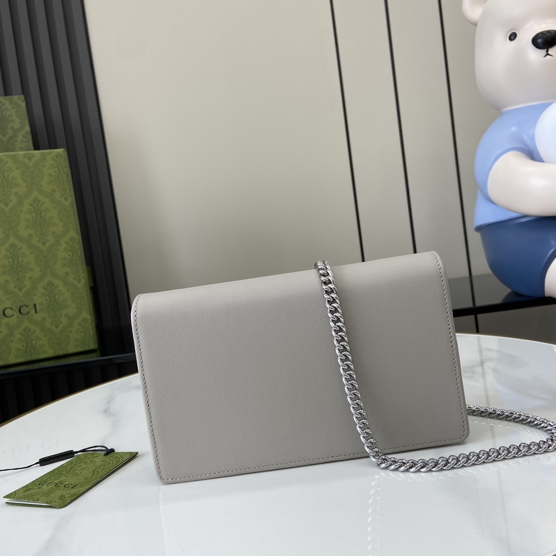 Gucci GG Marmont Chain Wallet - PerfectKickZ