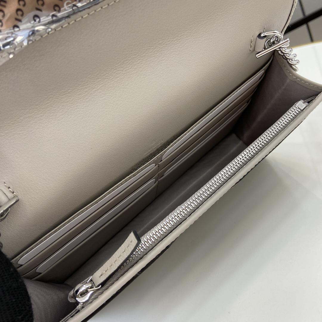 Gucci GG Marmont Chain Wallet - 