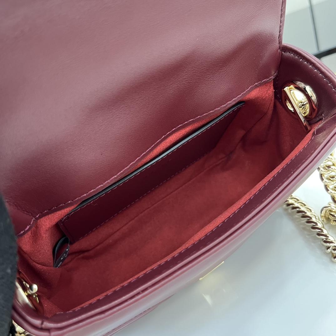 Gucci GG Marmont Mini Top Handle Bag - 