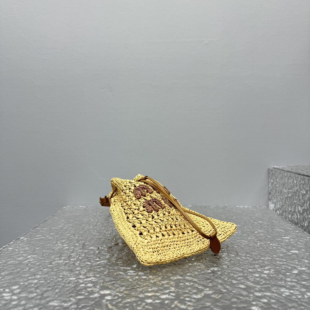 Miu Miu Woven Fabric Mini-bag - PerfectKickZ