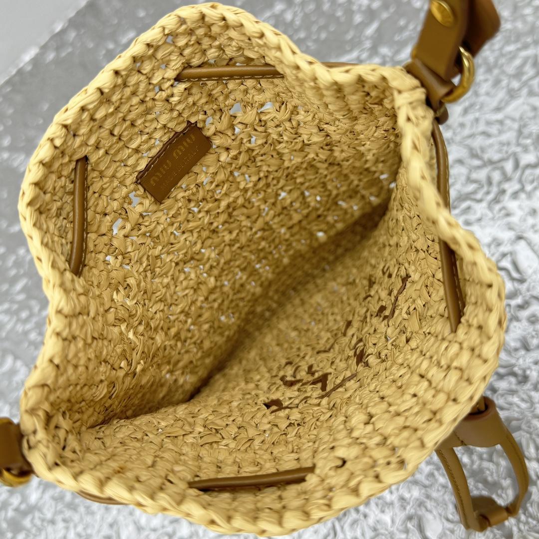 Miu Miu Woven Fabric Mini-bag - PerfectKickZ