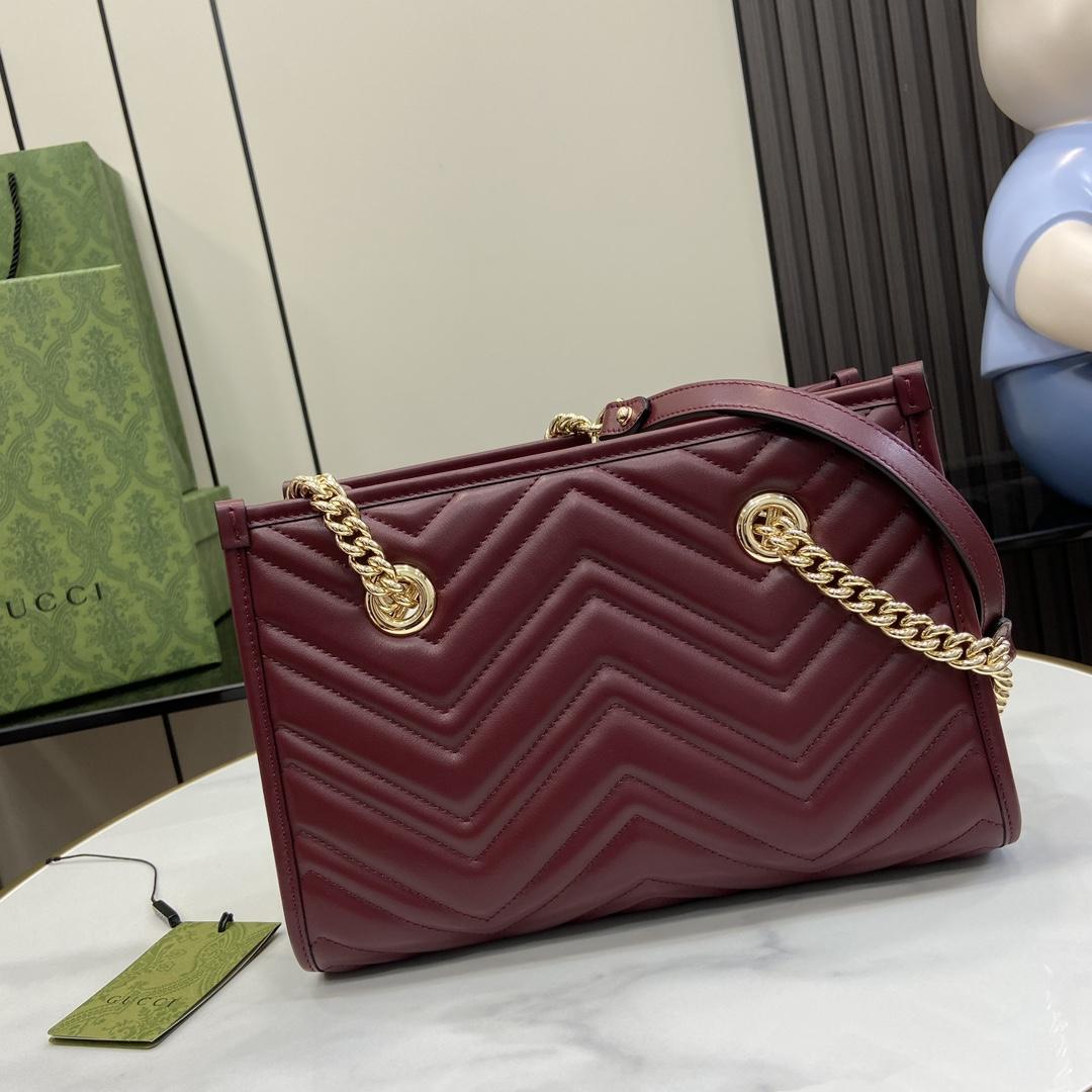 Gucci GG Marmont Small Tote Bag - PerfectKickZ