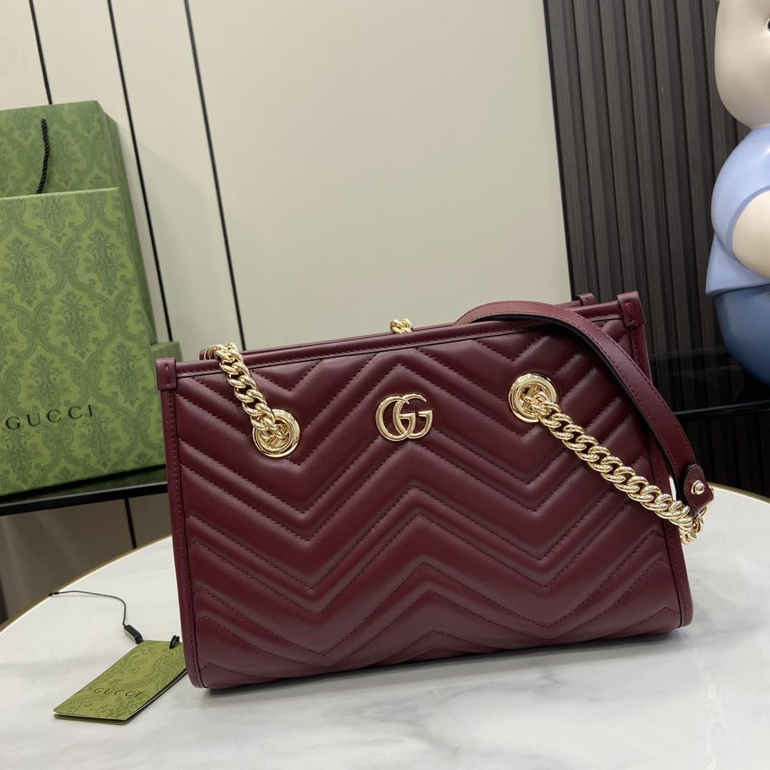 Gucci GG Marmont Small Tote Bag - PerfectKickZ