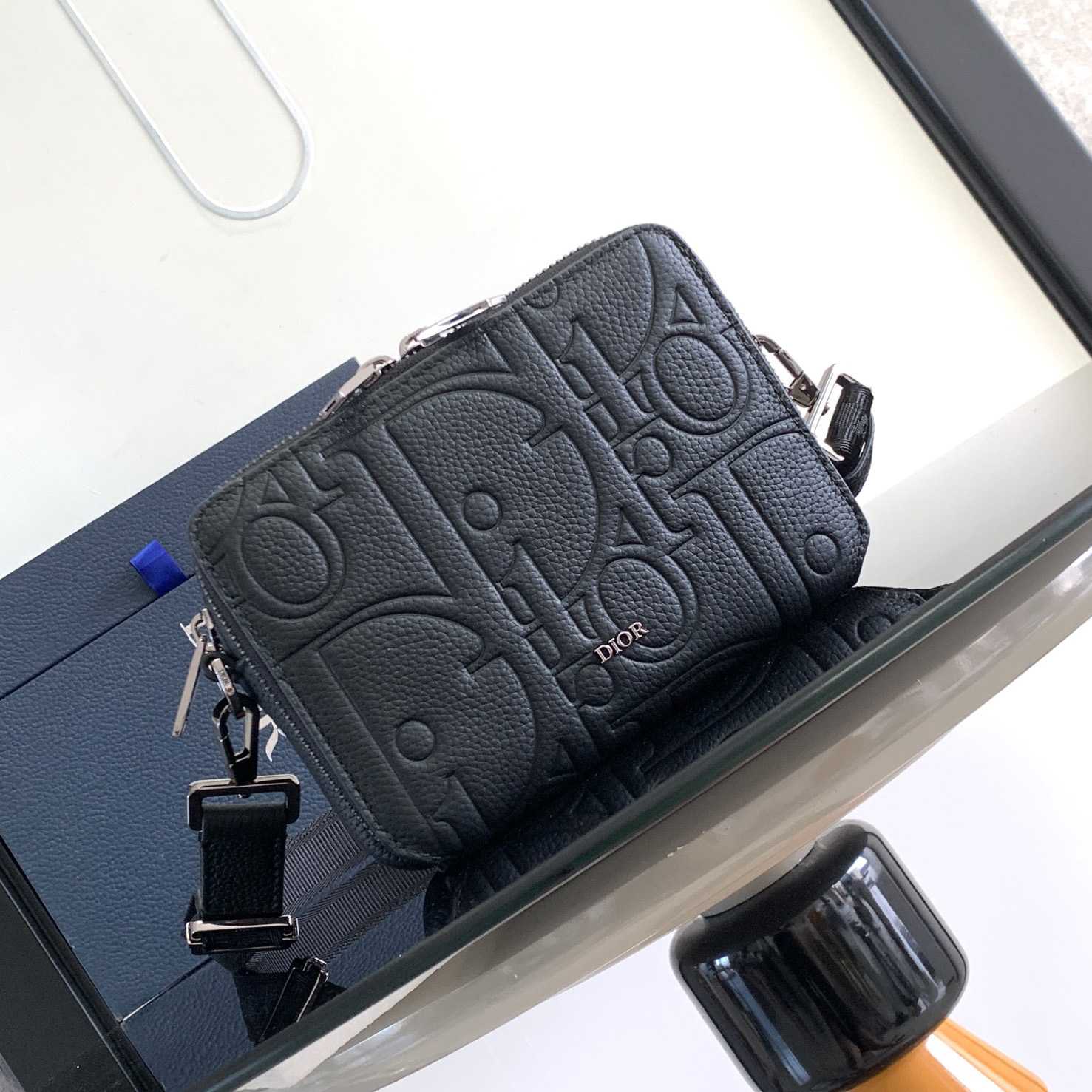 Dior Zipped Pouch With Strap - PerfectKickZ