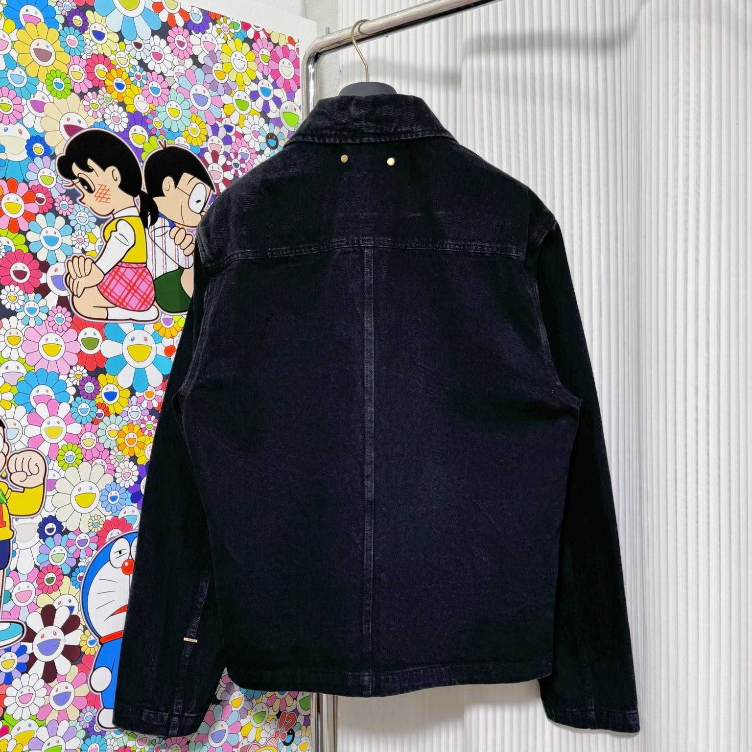 Louis Vuitton Short-Sleeved Denim Workwear Shirt 1AFVA4 - PerfectKickZ