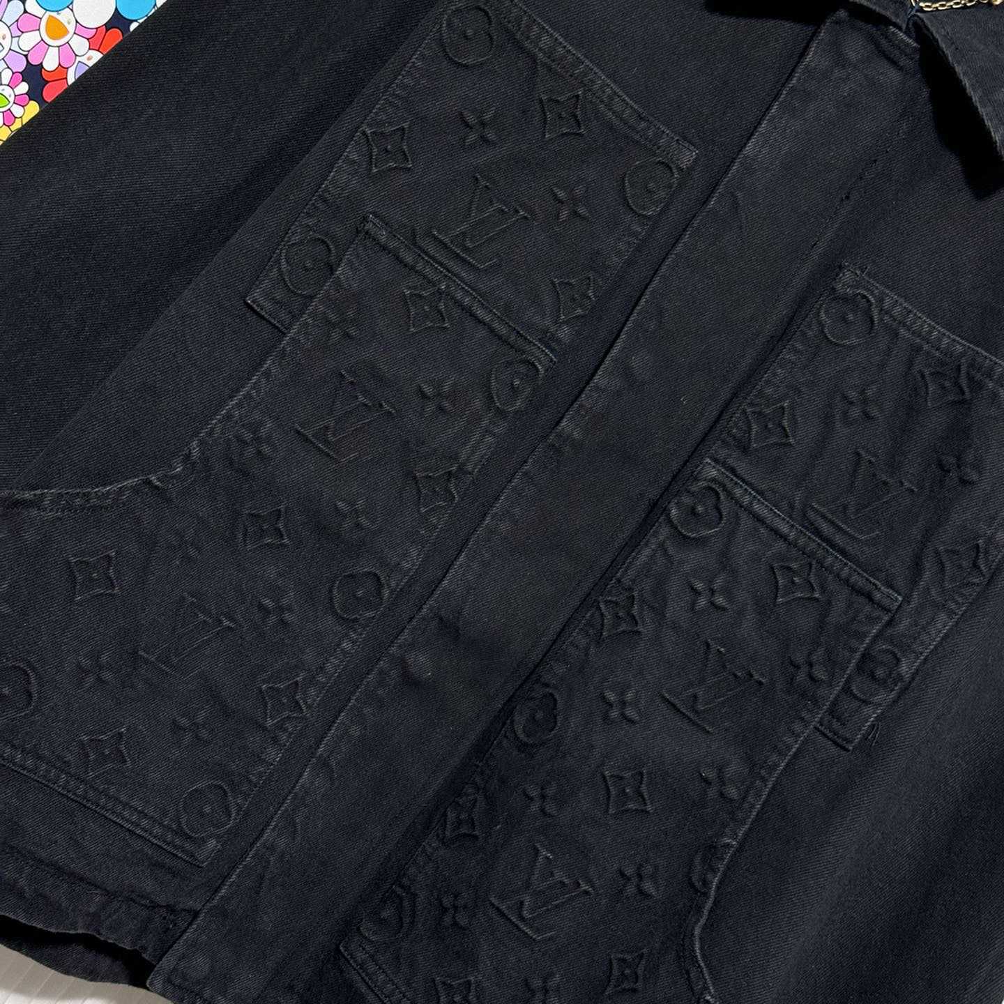 Louis Vuitton Short-Sleeved Denim Workwear Shirt 1AFVA4 - PerfectKickZ