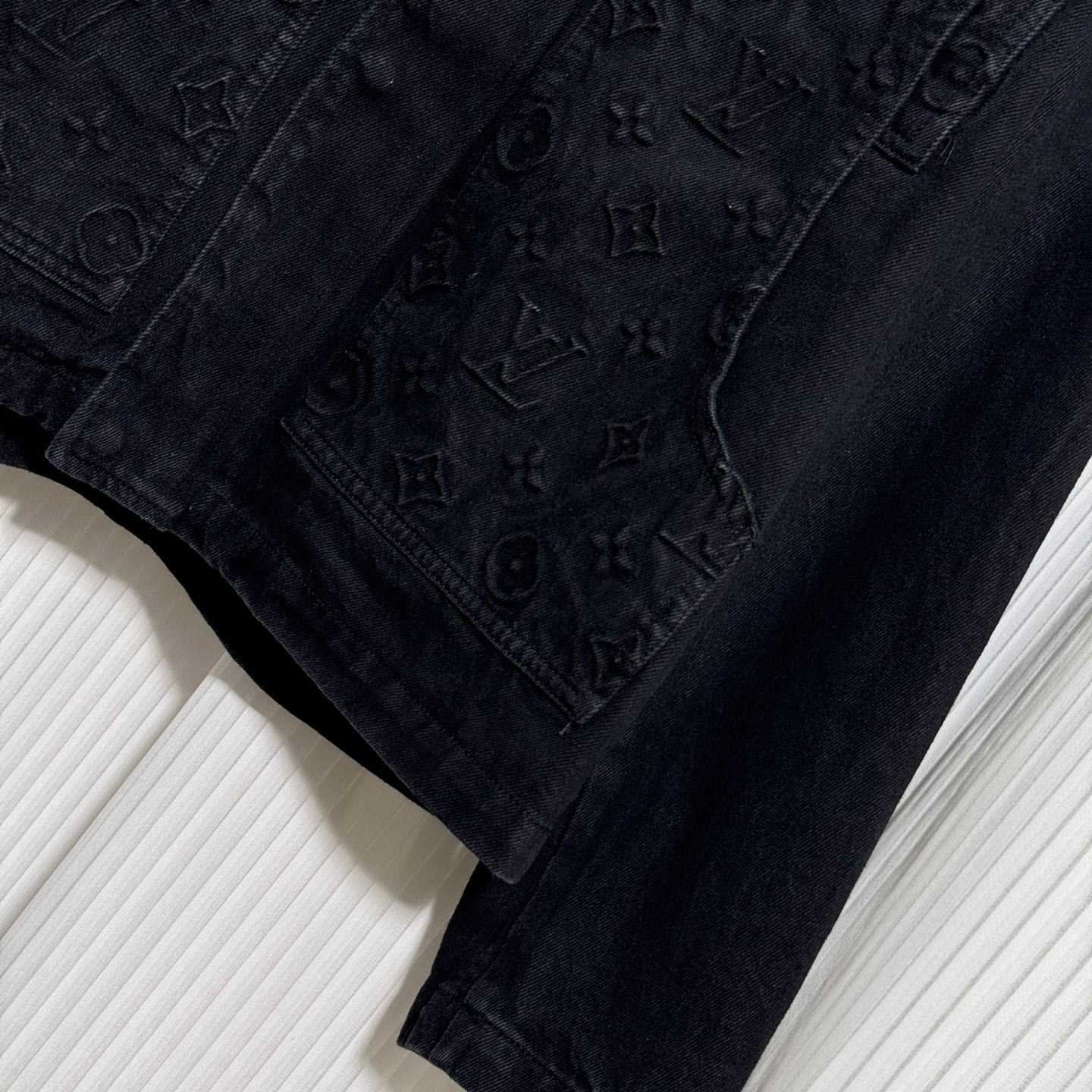 Louis Vuitton Short-Sleeved Denim Workwear Shirt 1AFVA4 - PerfectKickZ