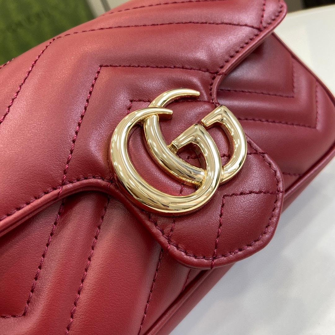 Gucci GG Marmont Super Mini Bag - PerfectKickZ