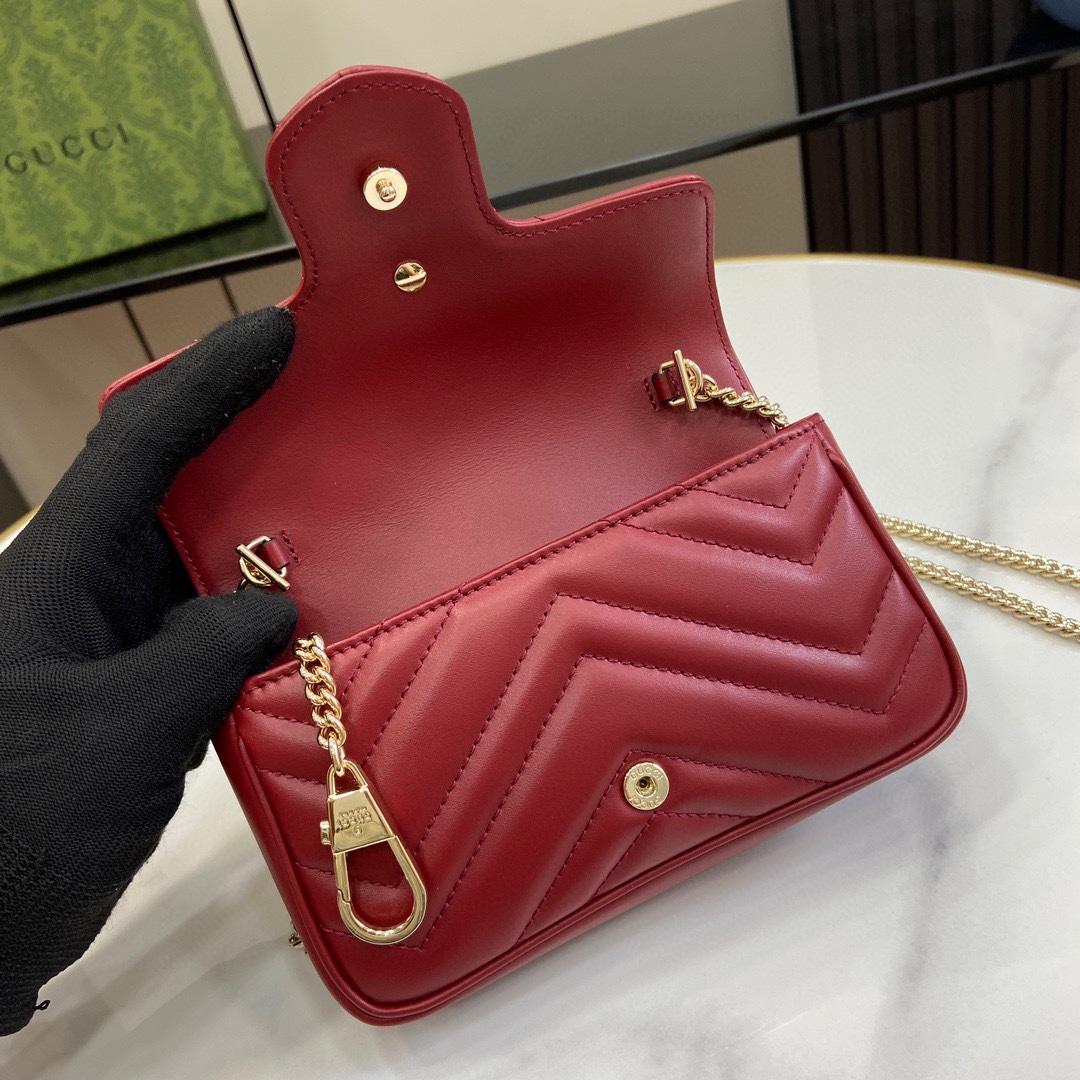 Gucci GG Marmont Super Mini Bag - PerfectKickZ