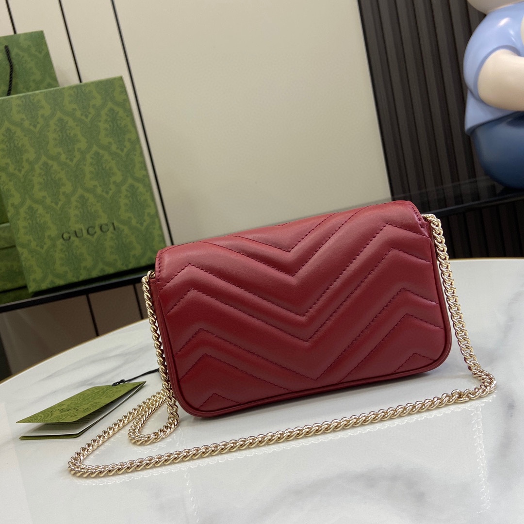 Gucci GG Marmont Super Mini Bag - PerfectKickZ