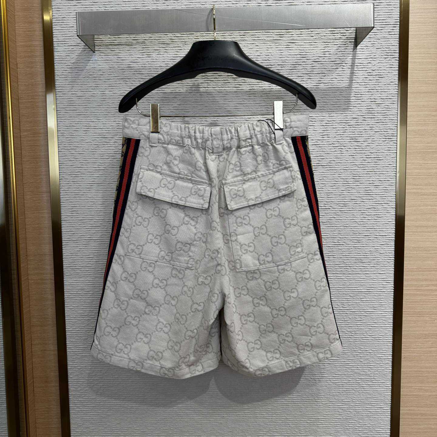 Gucci GG Cotton Jacquard Bermuda Shorts - PerfectKickZ