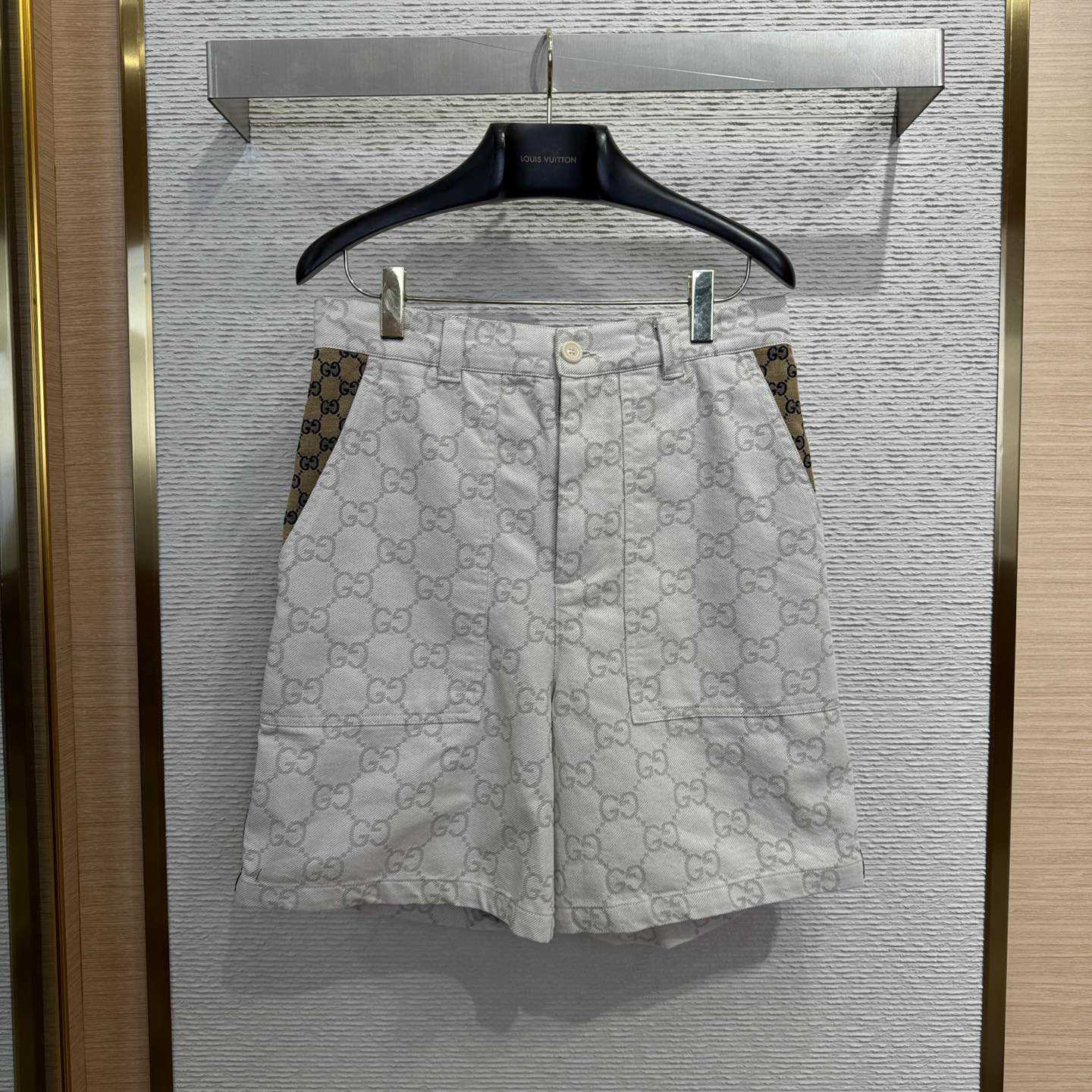 Gucci GG Cotton Jacquard Bermuda Shorts - PerfectKickZ