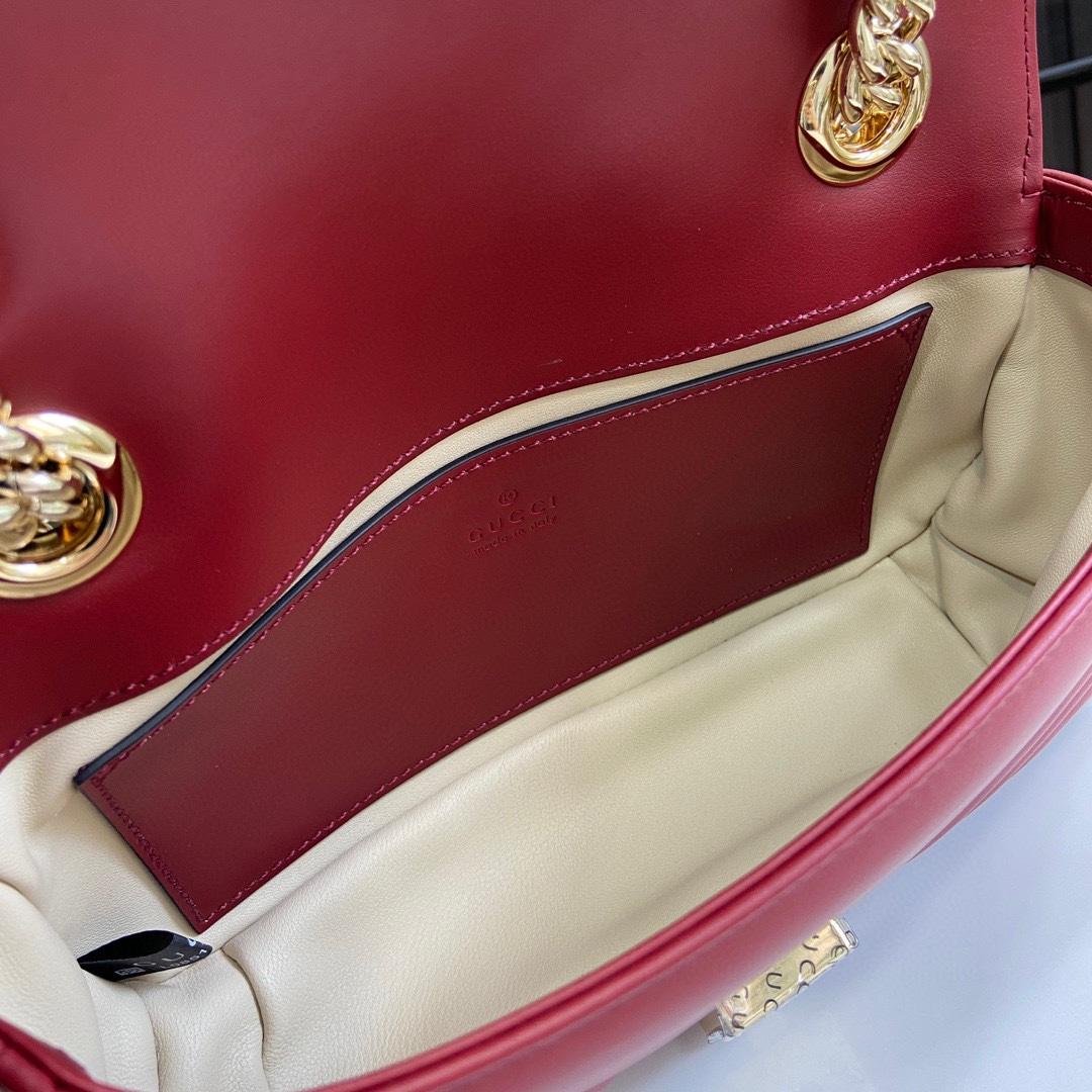 Gucci GG Marmont Mini Shoulder Bag - PerfectKickZ