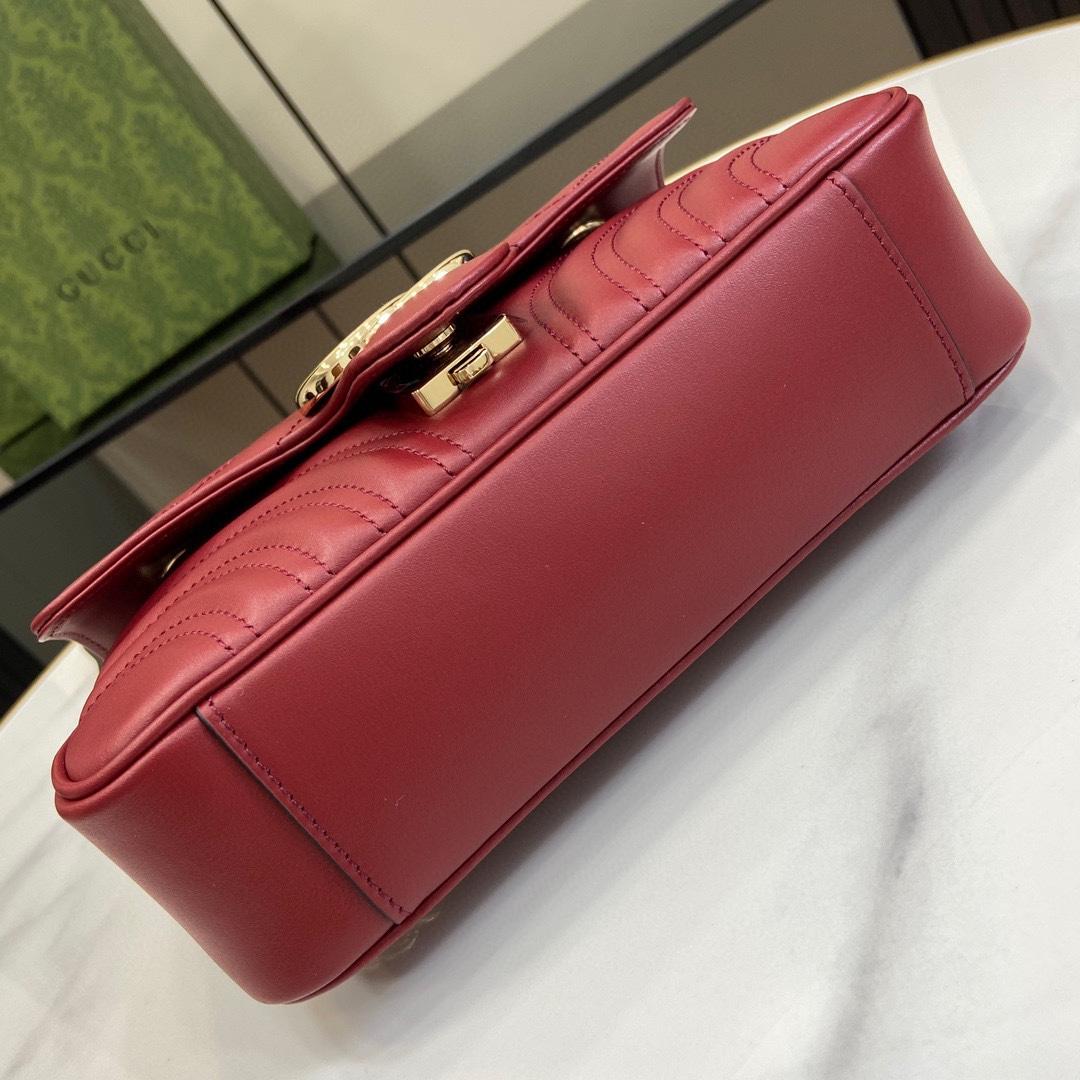 Gucci GG Marmont Mini Shoulder Bag - PerfectKickZ