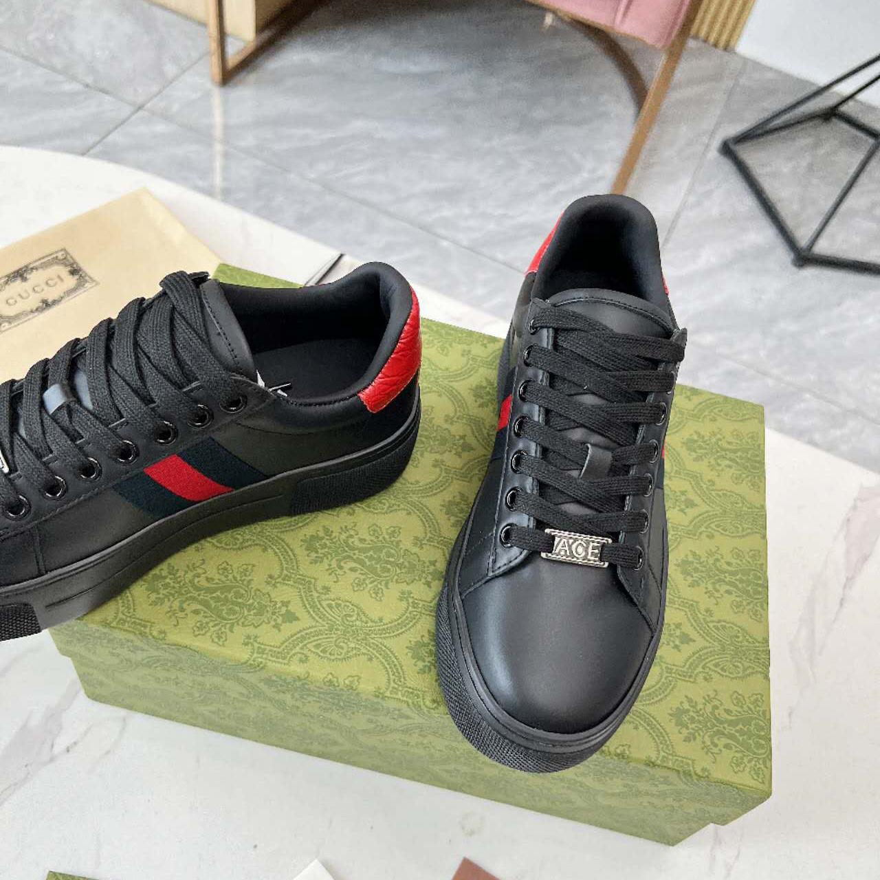 Gucci Ace Sneaker  - PerfectKickZ