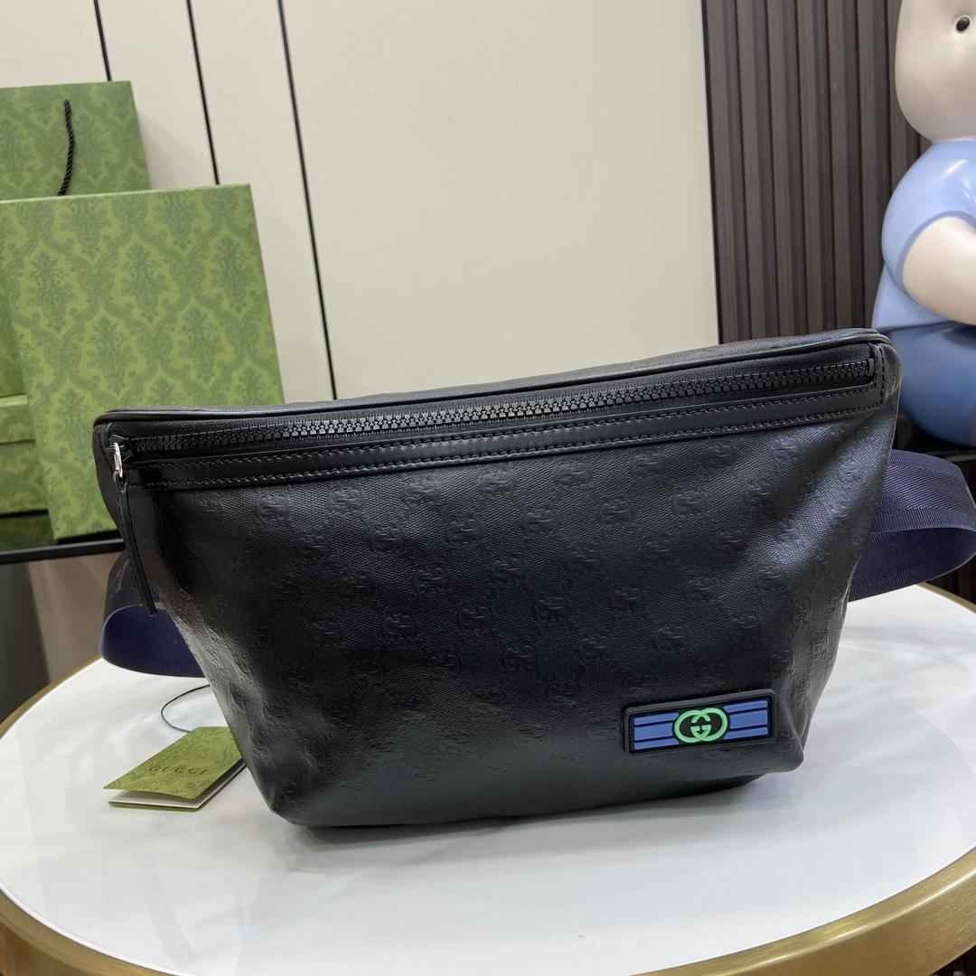 Gucci GG CRYSTAL BELT BAG - PerfectKickZ