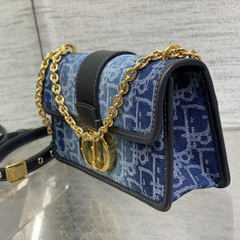 Dior 30 Montaigne East-West Bag With Chain - PerfectKickZ