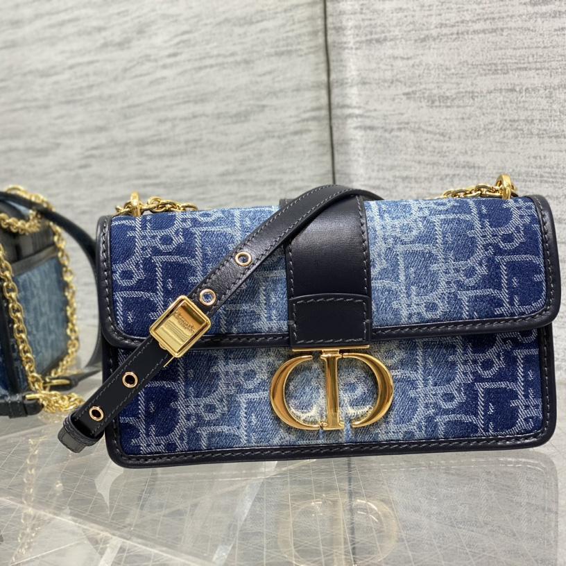 Dior 30 Montaigne East-West Bag With Chain - PerfectKickZ