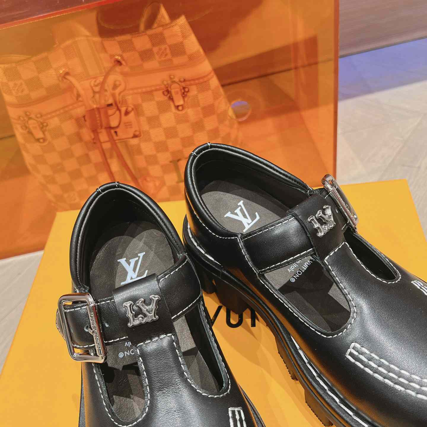Louis Vuitton LV Checker Mary Jane   1ACNB6 - PerfectKickZ