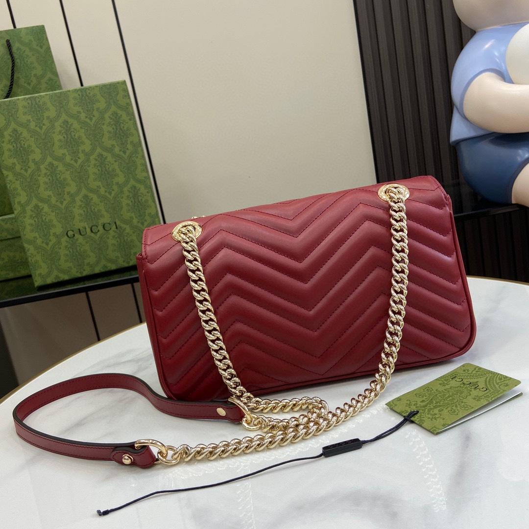 Gucci GG Marmont Small Shoulder Bag - PerfectKickZ
