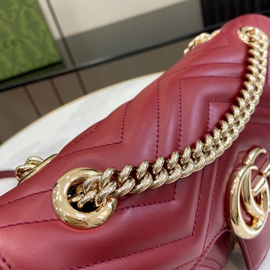 Gucci GG Marmont Small Shoulder Bag - PerfectKickZ