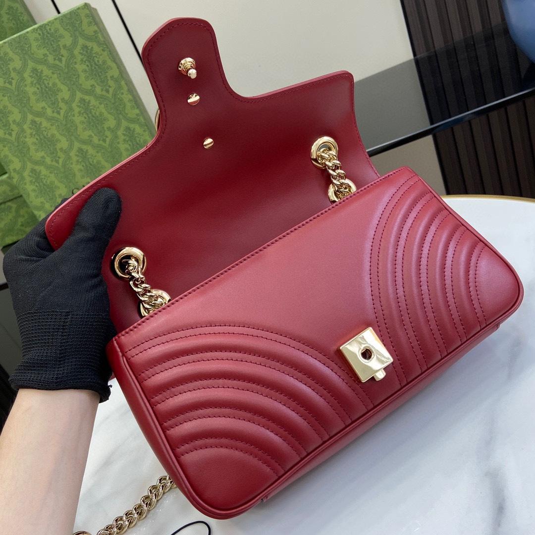 Gucci GG Marmont Small Shoulder Bag - PerfectKickZ