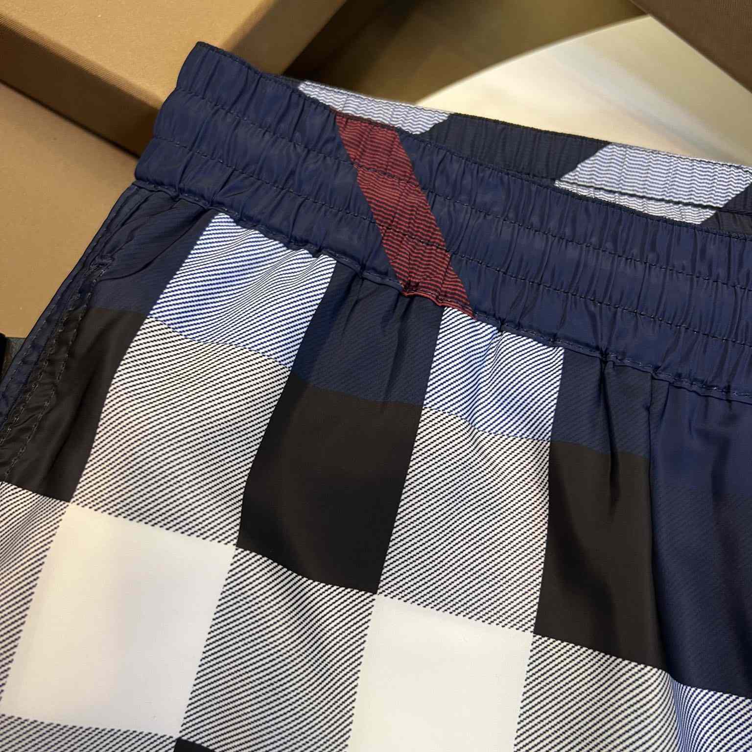 Burberry Checkered Twill Swim Shorts - PerfectKickZ