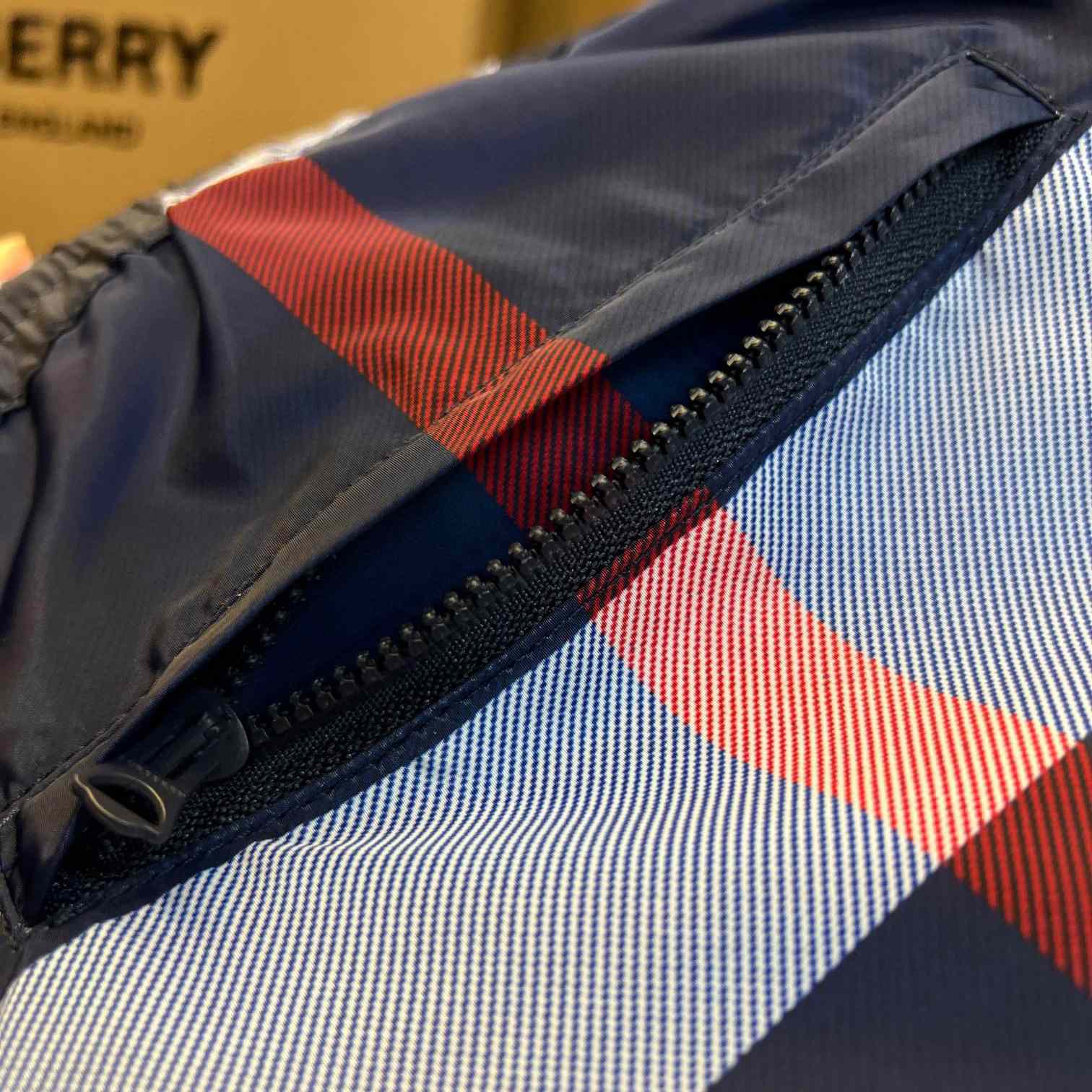 Burberry Checkered Twill Swim Shorts - PerfectKickZ