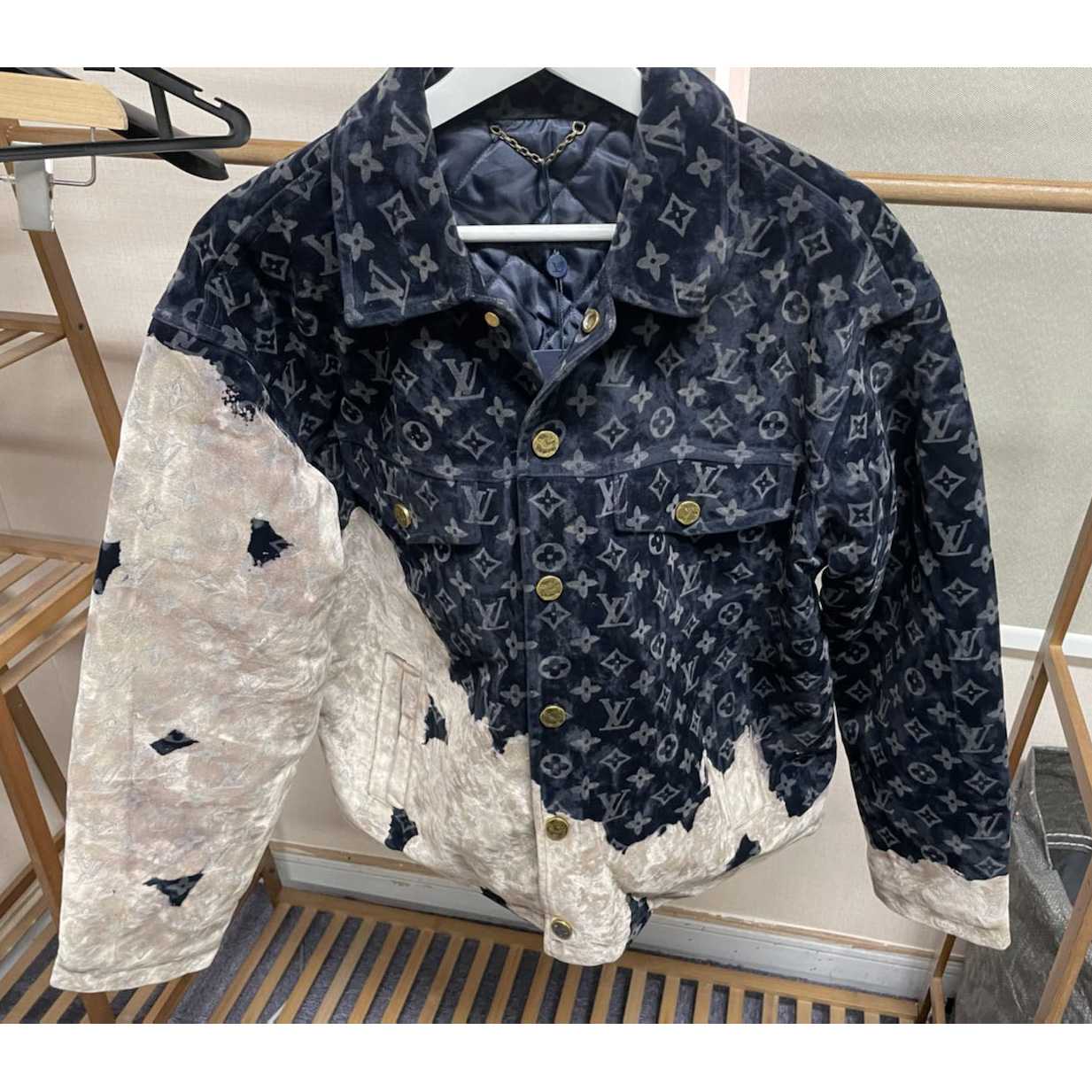 Louis Vuitton Denim Jacket (50% Off Sale) - PerfectKickZ