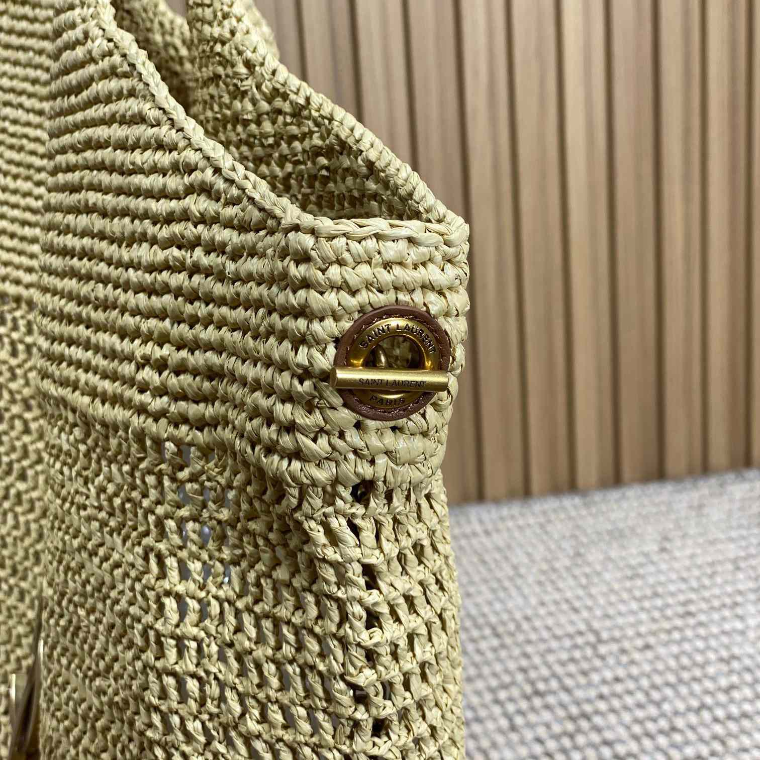 Saint Laurent Icare In Raffia - 