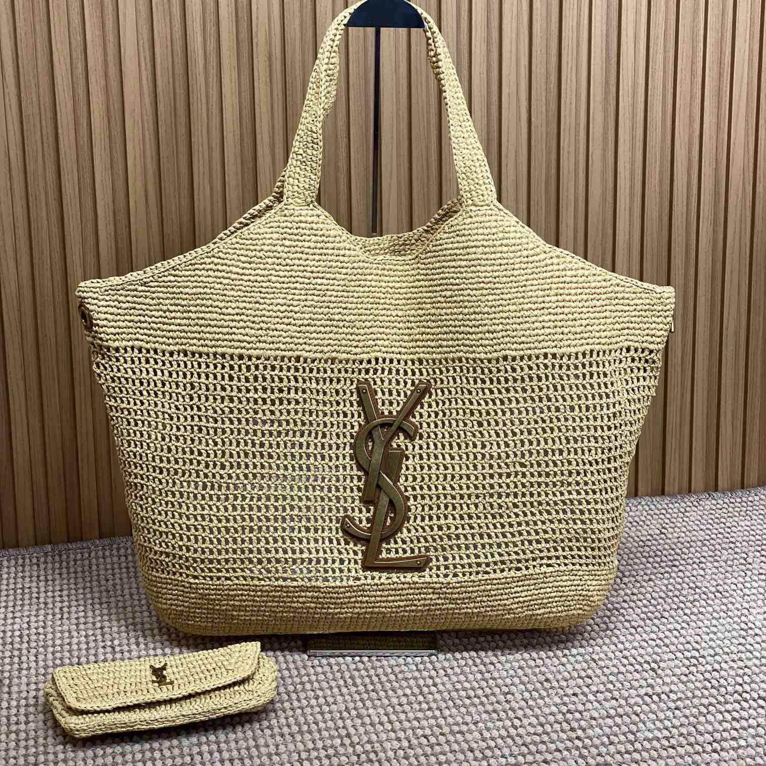 Saint Laurent Icare In Raffia - PerfectKickZ