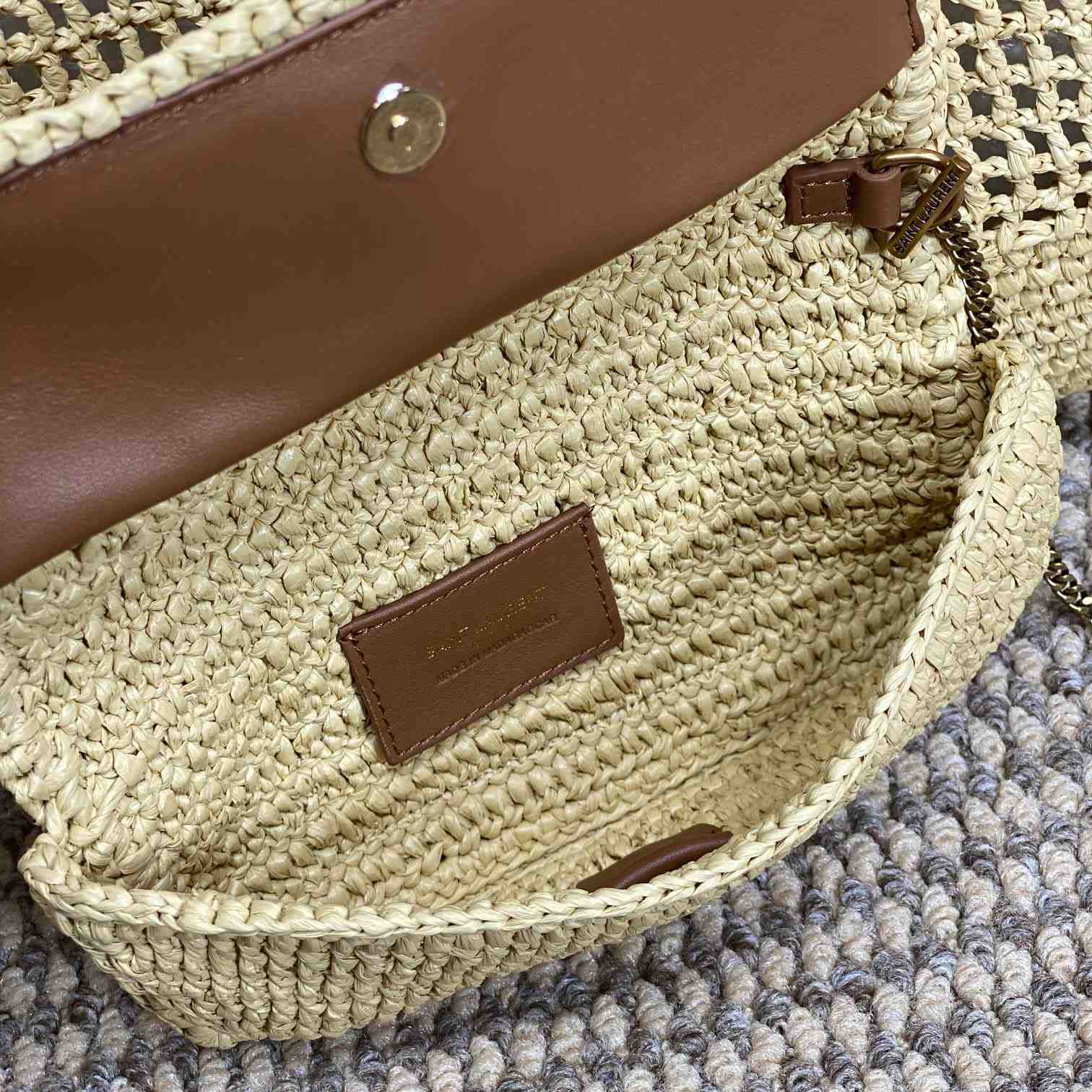 Saint Laurent Icare In Raffia - 