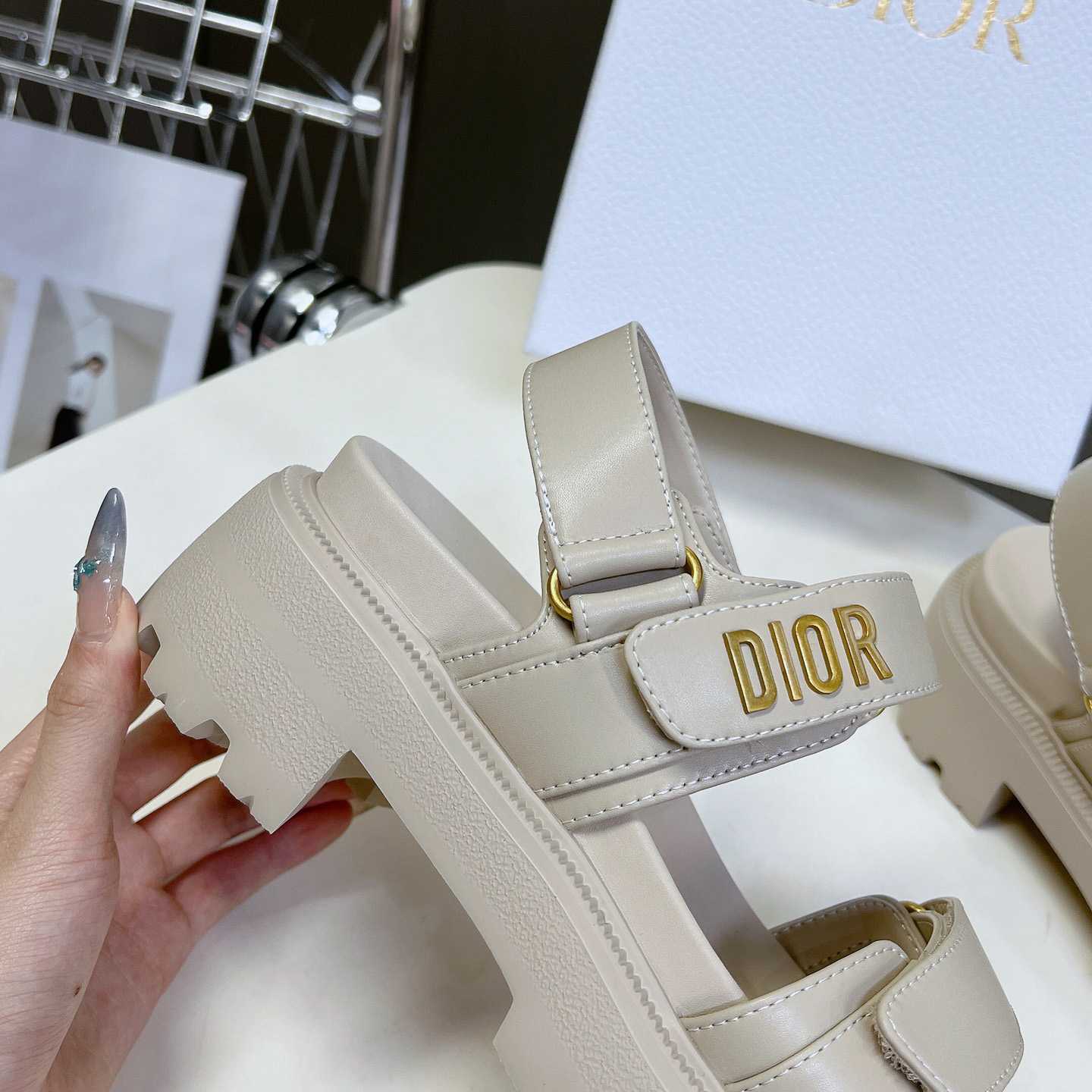 Dior Dioract Platform Sandal - PerfectKickZ