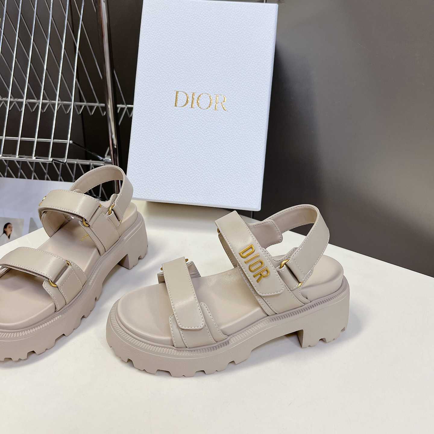 Dior Dioract Platform Sandal - PerfectKickZ