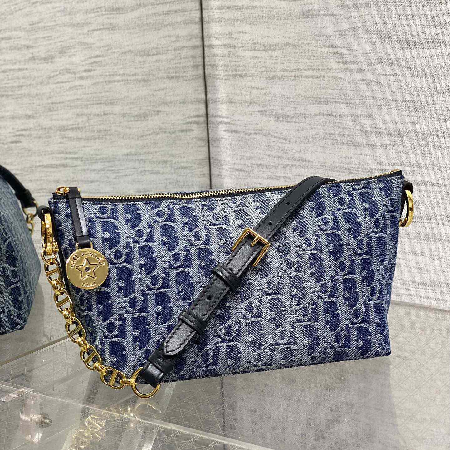 Dior Diorstar Hobo Bag With Chain - PerfectKickZ