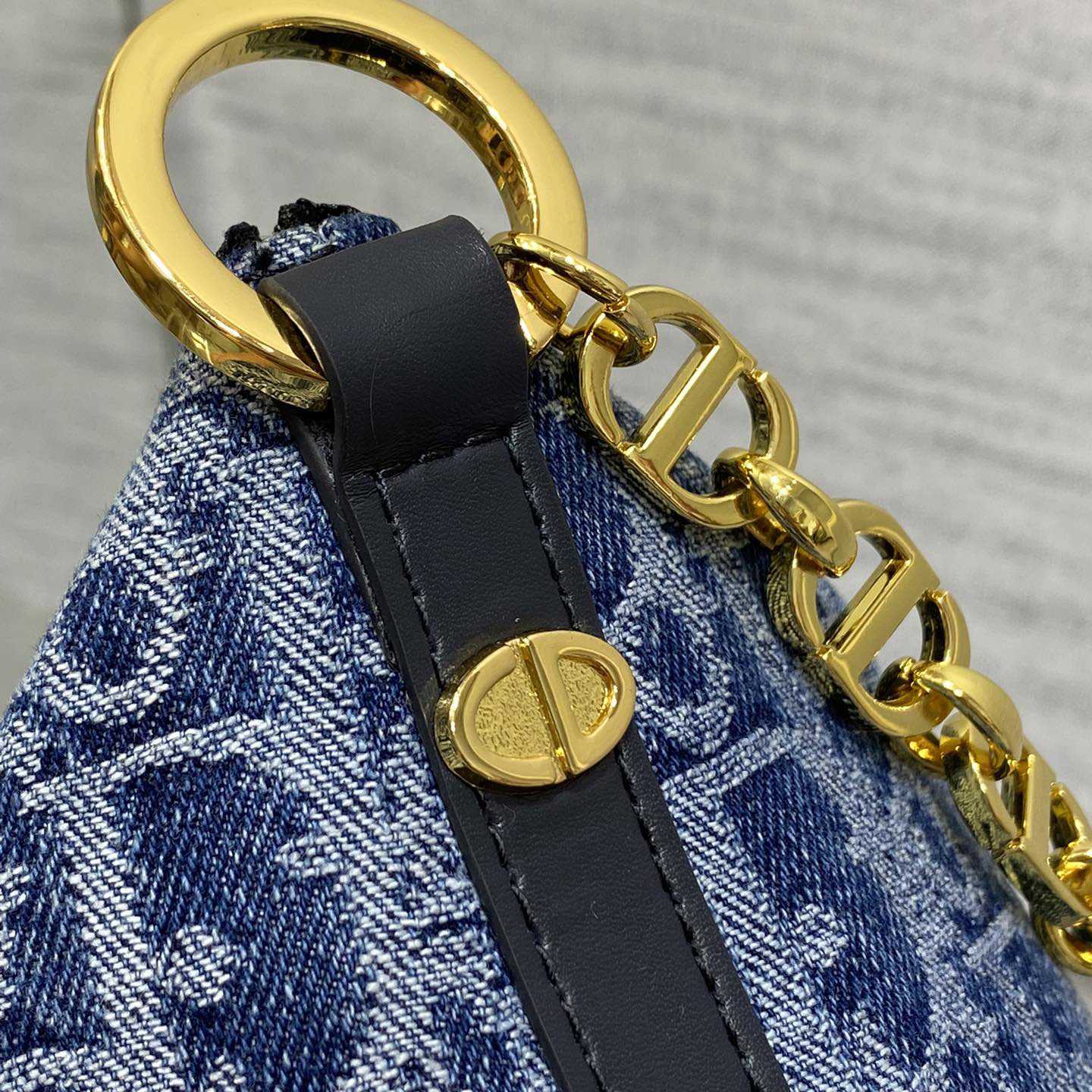 Dior Diorstar Hobo Bag With Chain - PerfectKickZ