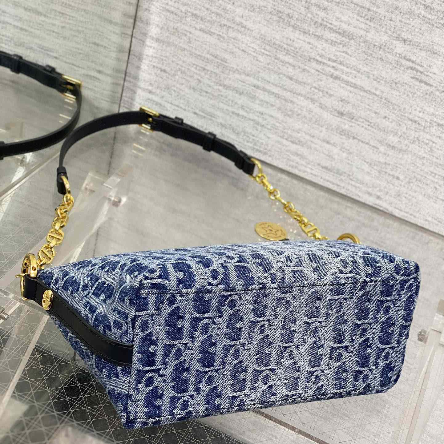 Dior Diorstar Hobo Bag With Chain - PerfectKickZ