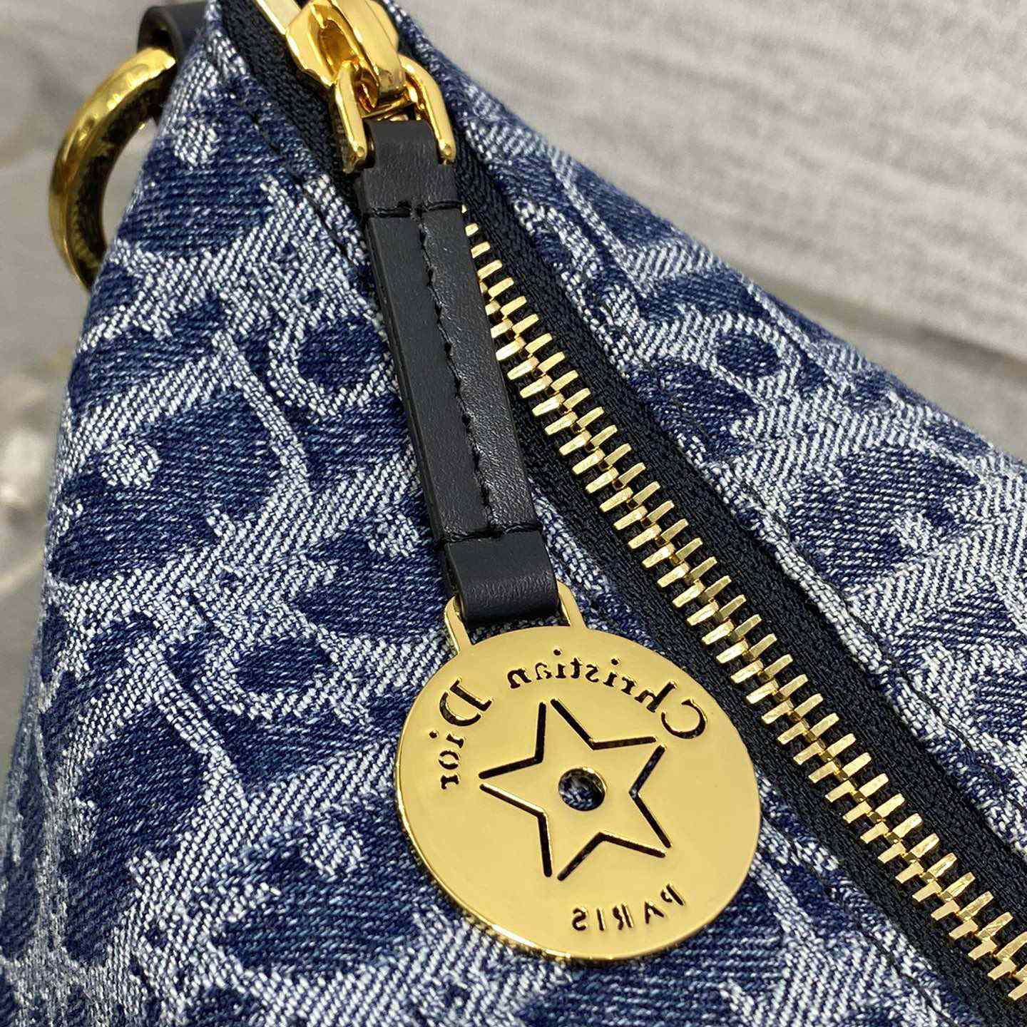 Dior Diorstar Hobo Bag With Chain - PerfectKickZ