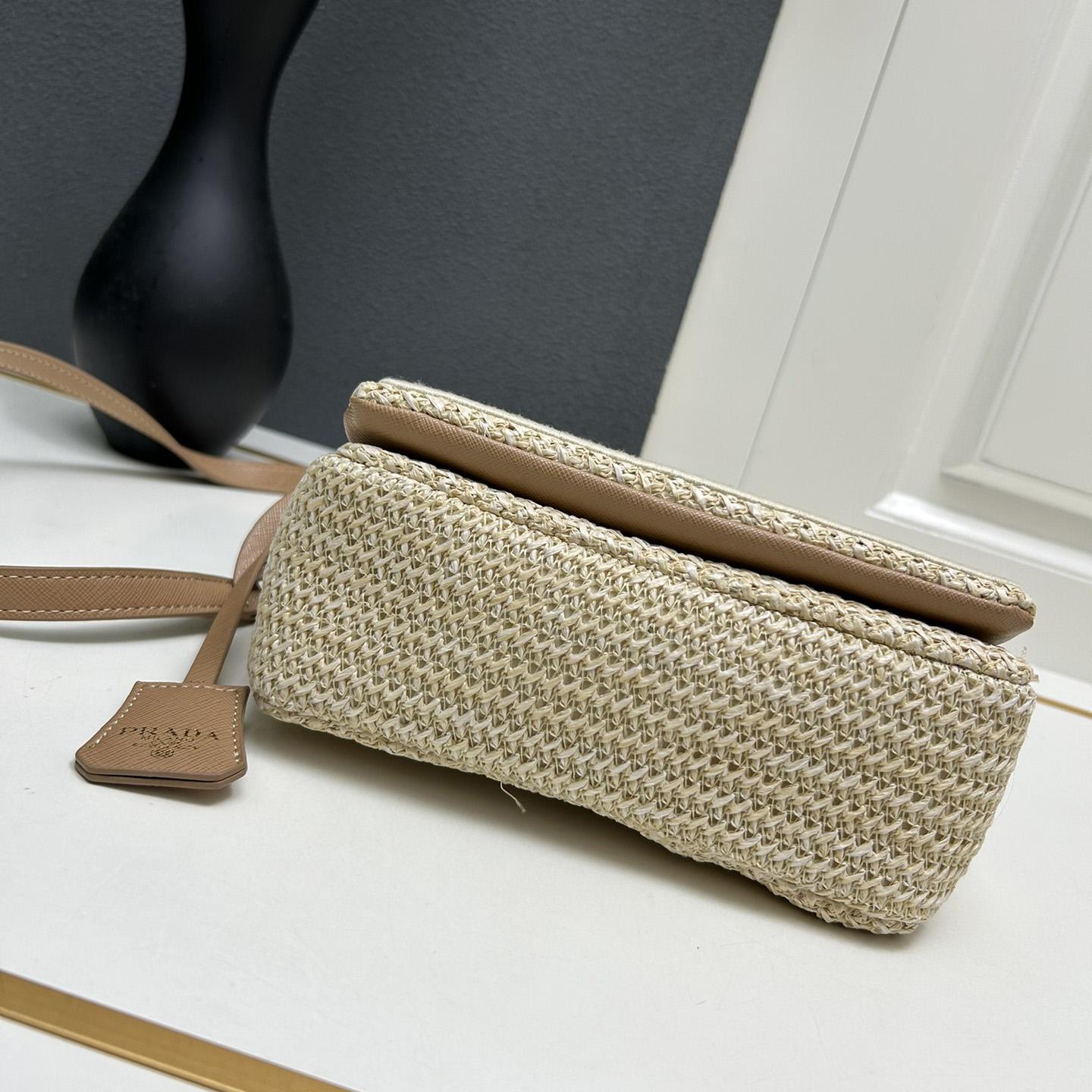 Prada Crochet Card Holder With Shoulder Strap (20x12x8cm) - PerfectKickZ