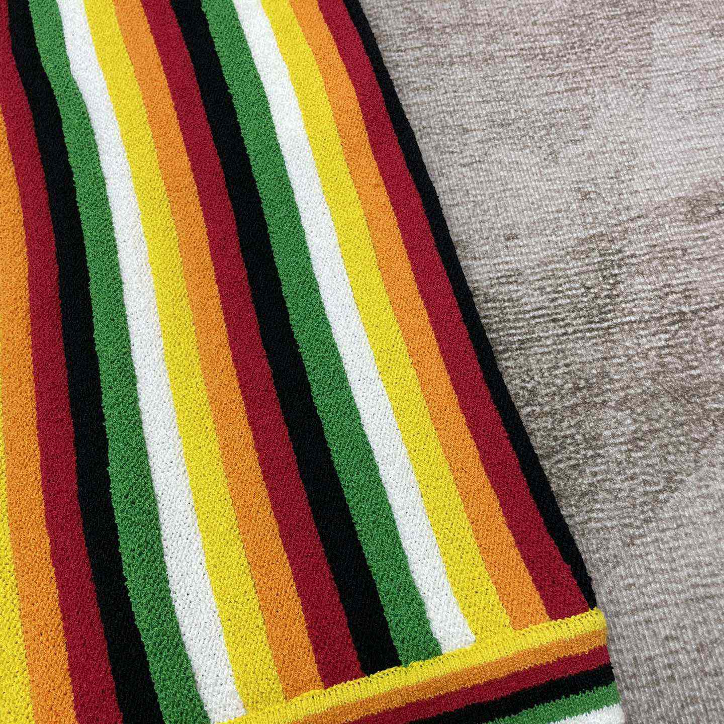 Casablanca Striped Towelling Shorts   D0042 - PerfectKickZ