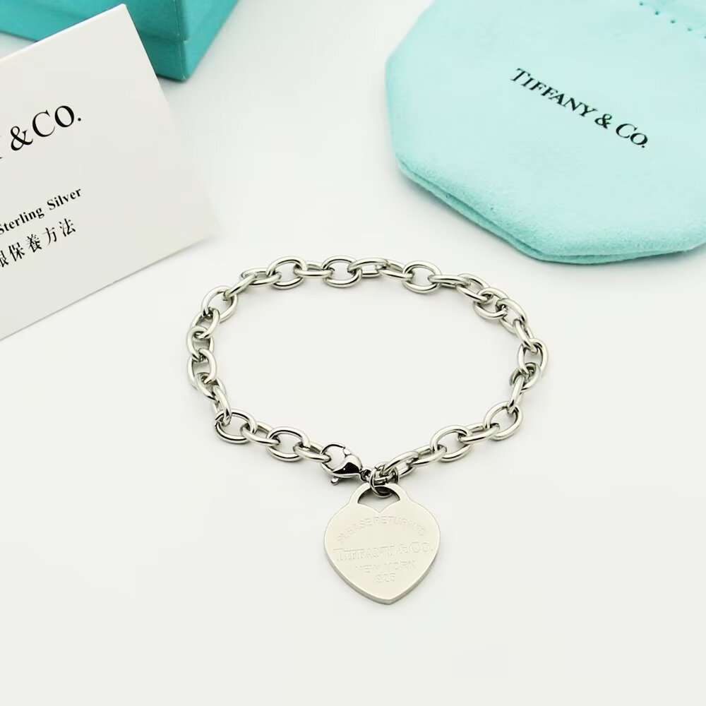 Tiffany & Co. Heart Tag Bracelet - PerfectKickZ