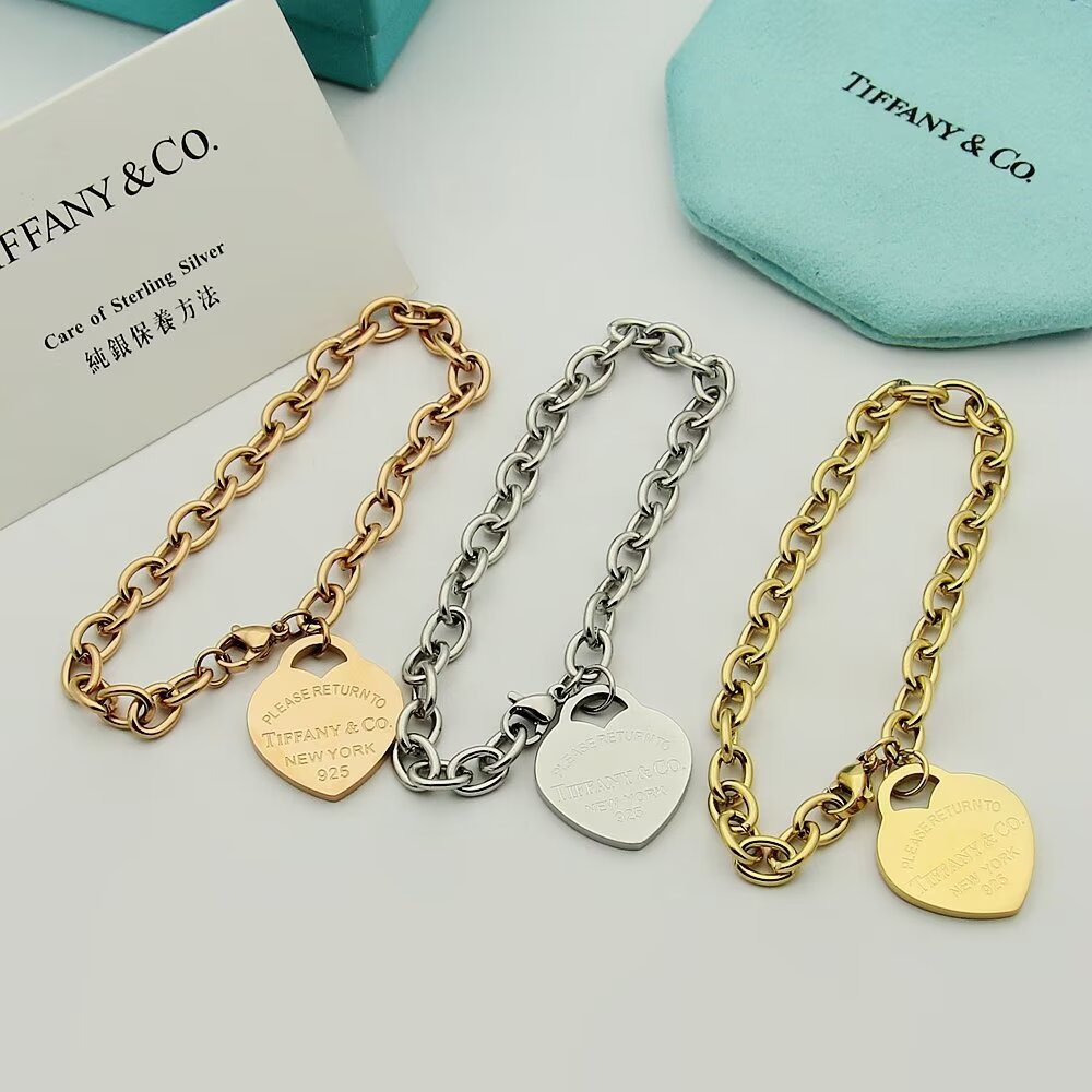 Tiffany & Co. Heart Tag Bracelet - PerfectKickZ