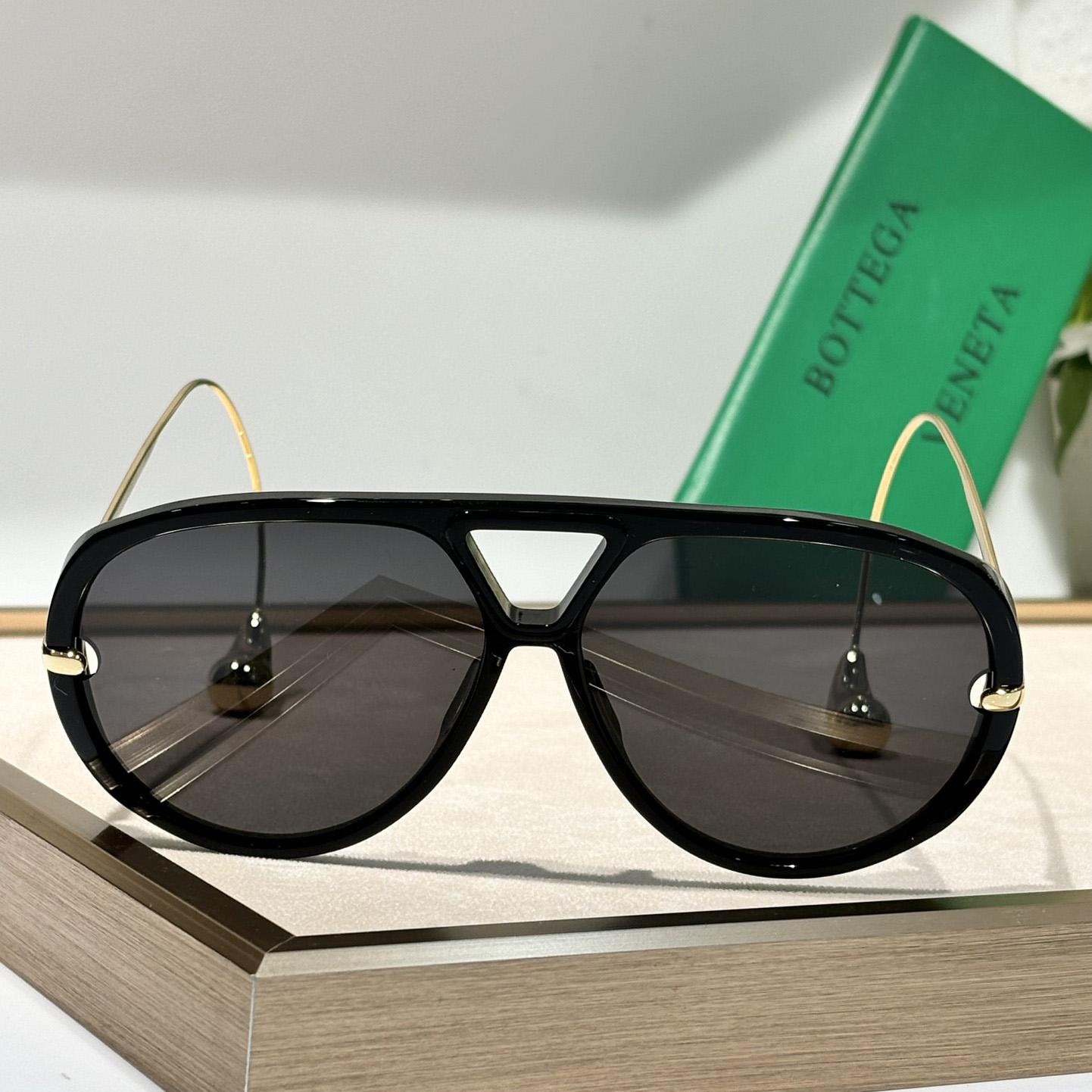 Bottega Veneta Drop Aviator Sunglasses    - PerfectKickZ