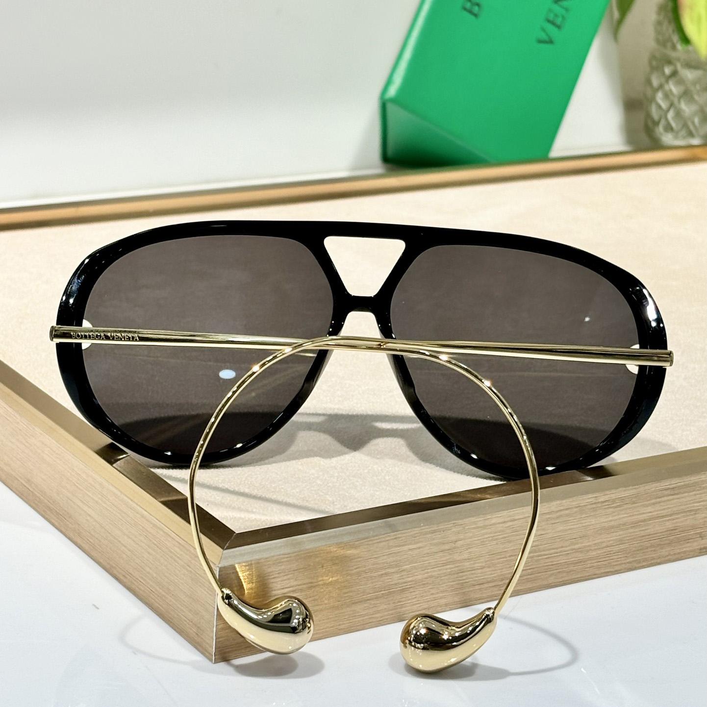 Bottega Veneta Drop Aviator Sunglasses    - PerfectKickZ
