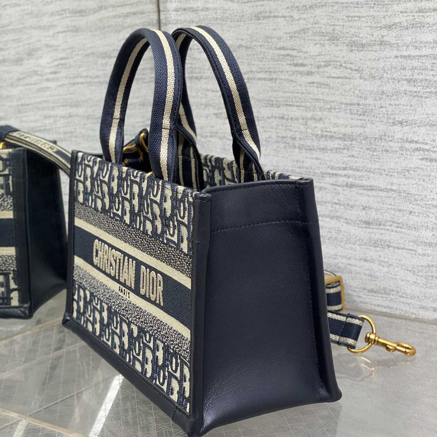 Dior East-West Dior Book Tote With Strap   - PerfectKickZ
