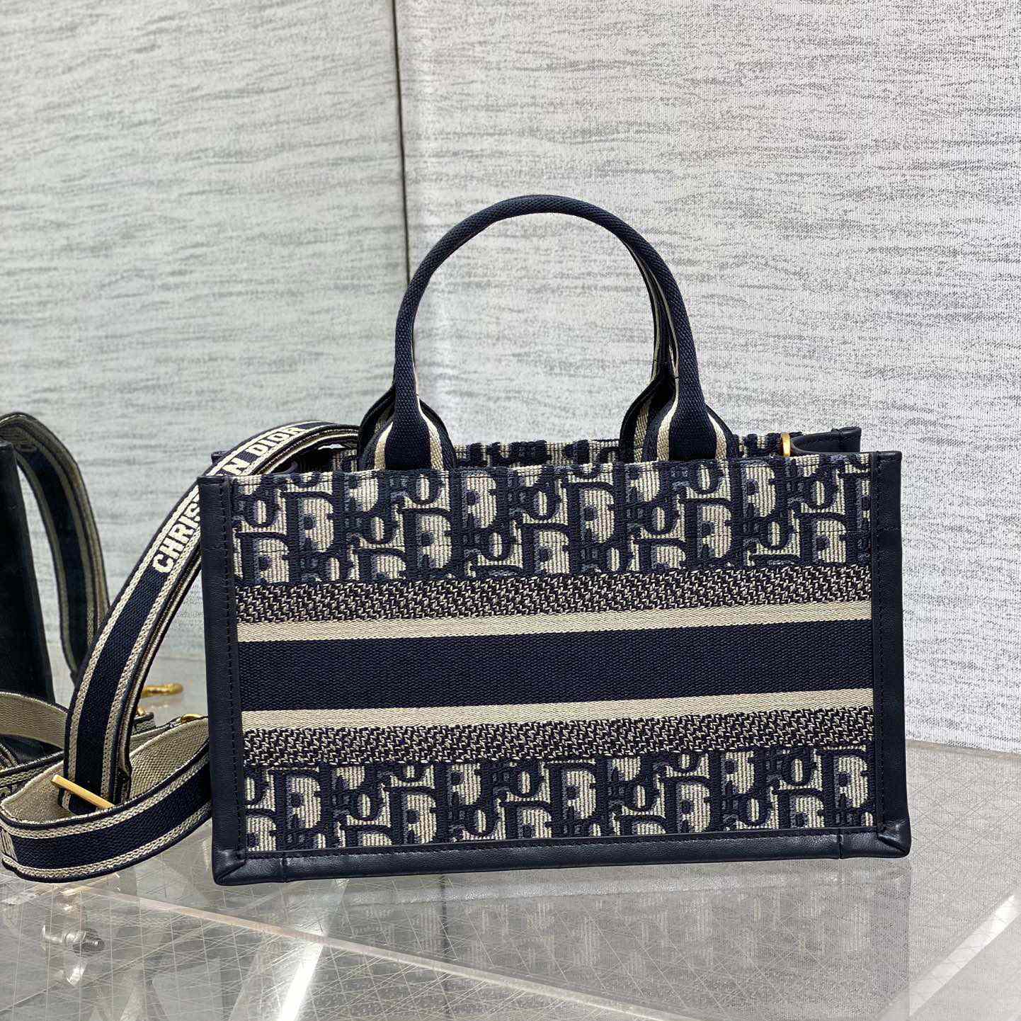 Dior East-West Dior Book Tote With Strap   - PerfectKickZ